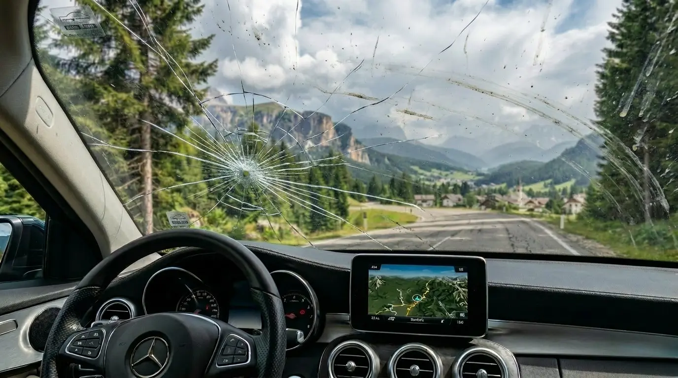 Autoglas Steinschlagreparatur
